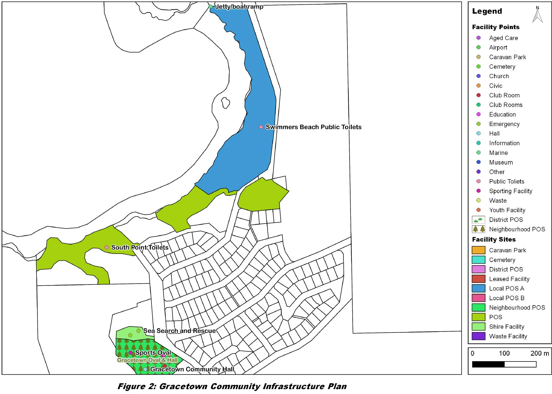 Gracetown Map