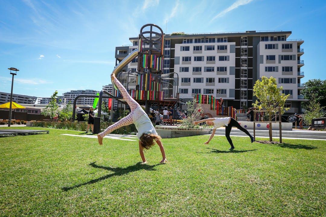 Wulaba Park Opening Green Square