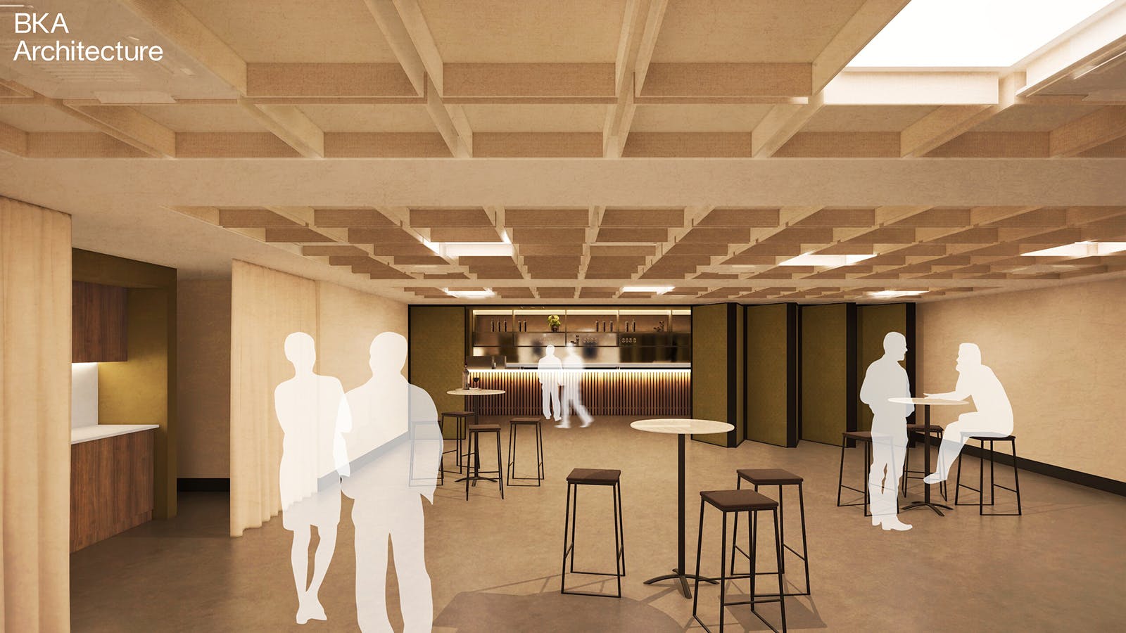 Render: Multipurpose Room 1 - The Fountain Room