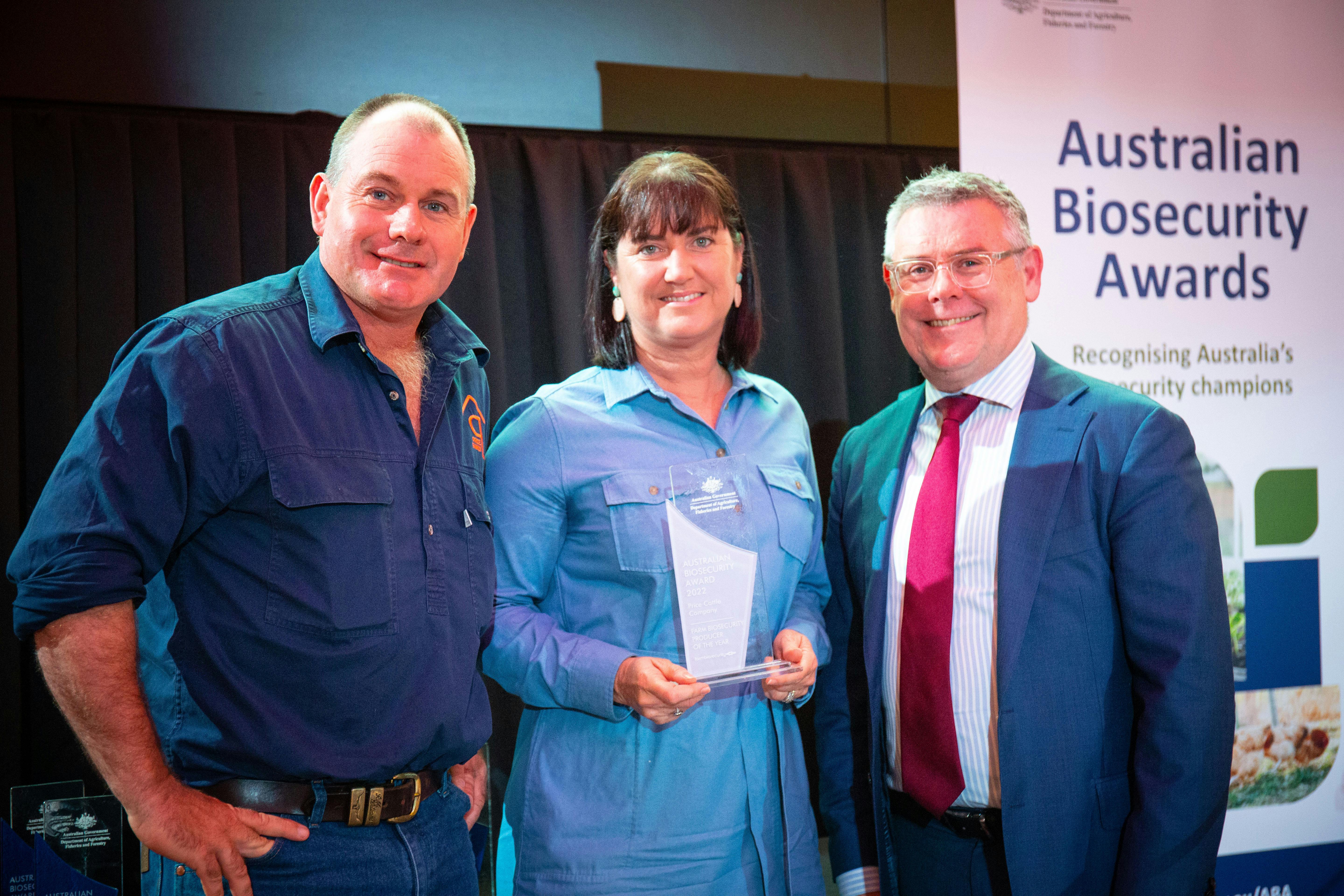 The Australian Biosecurity Awards dinner and ceremony was held on 4 April 2023.