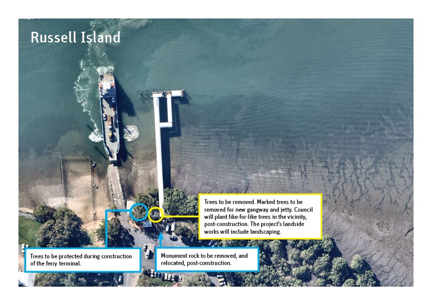 Russell Island - Removal/relocation plan