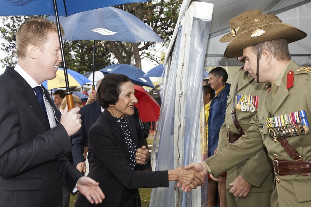 Fallen Lifesavers Memorial official opening 27 April 2014