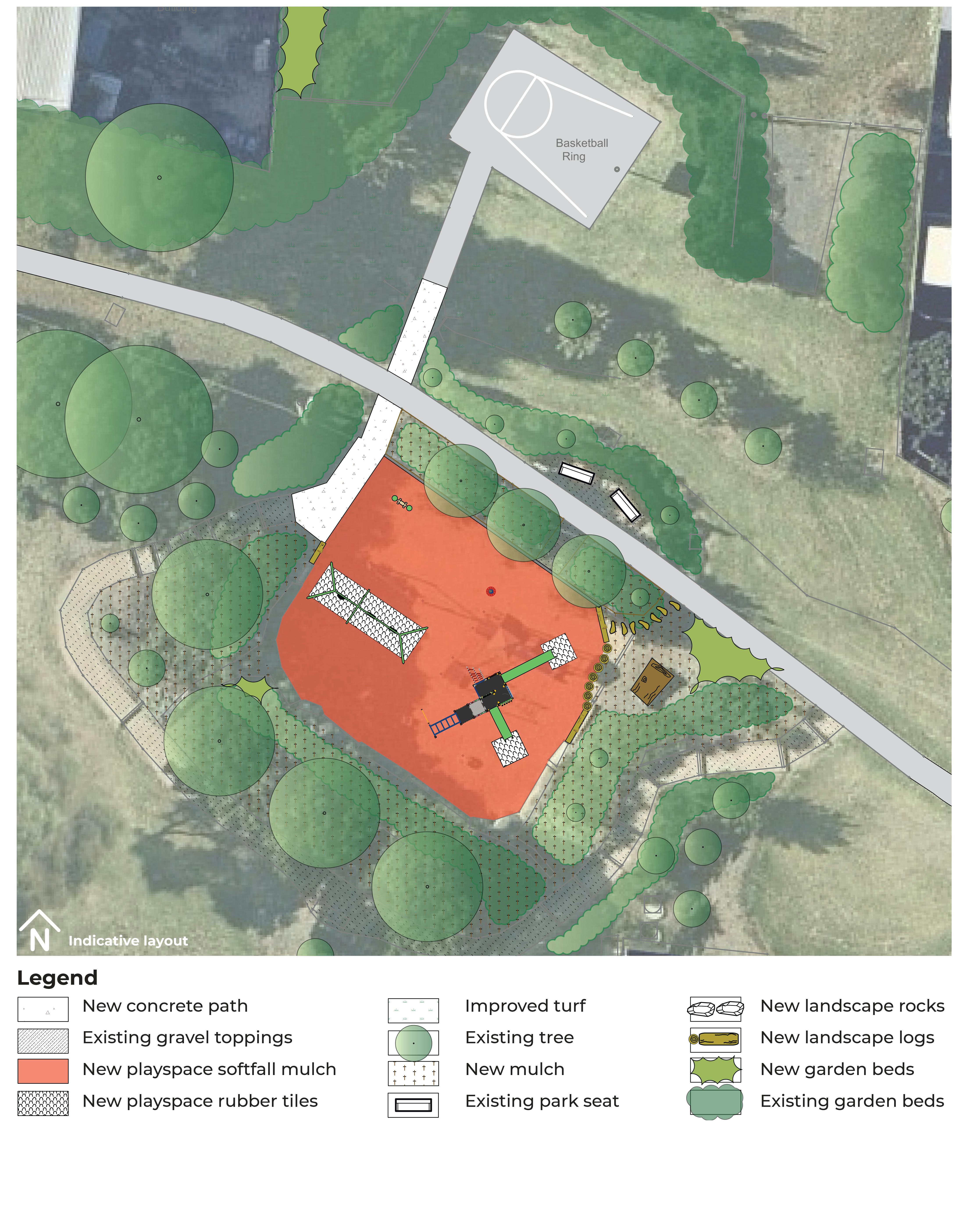 William Canning Reserve - Play & Landscape Concept Plan