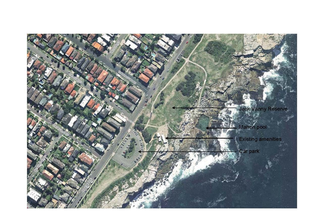 Mahon Pool Aerial