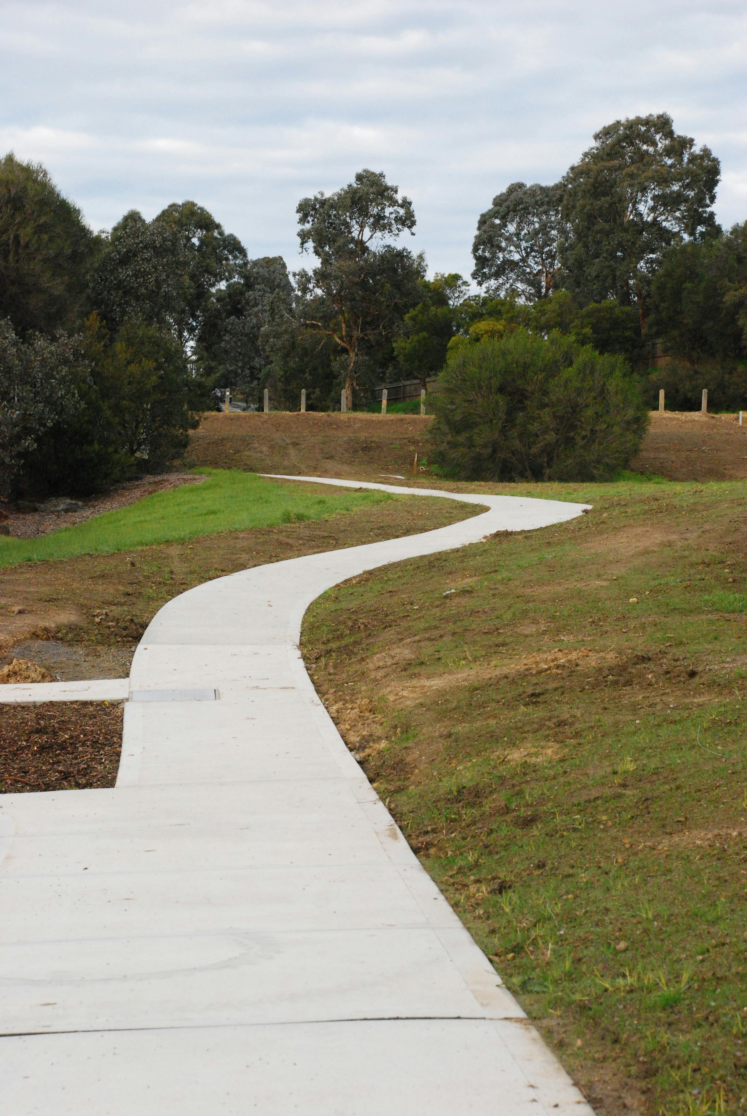 New Footpaths Have Been Installed