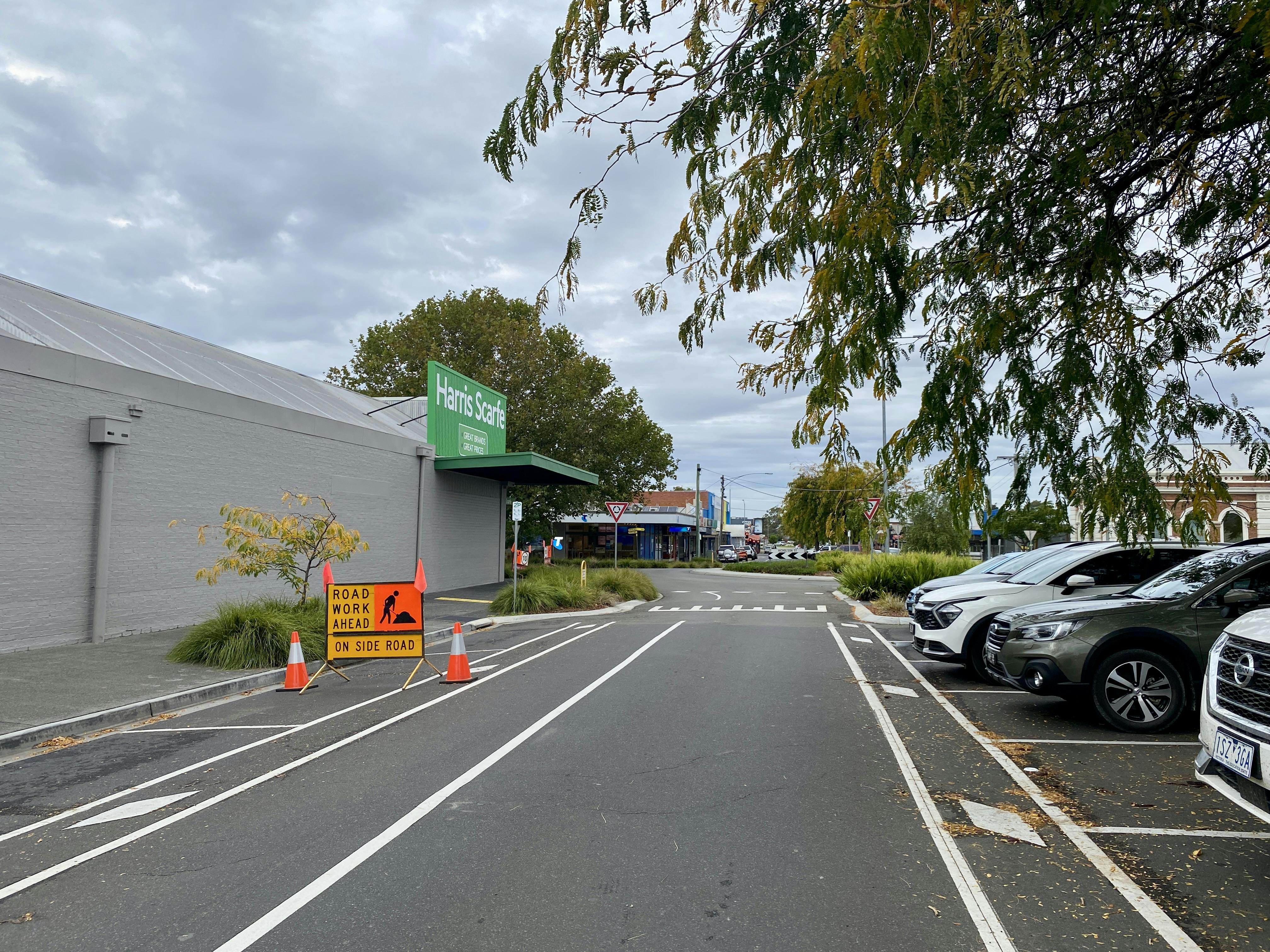 Nicholson Street works - 17 April 2024