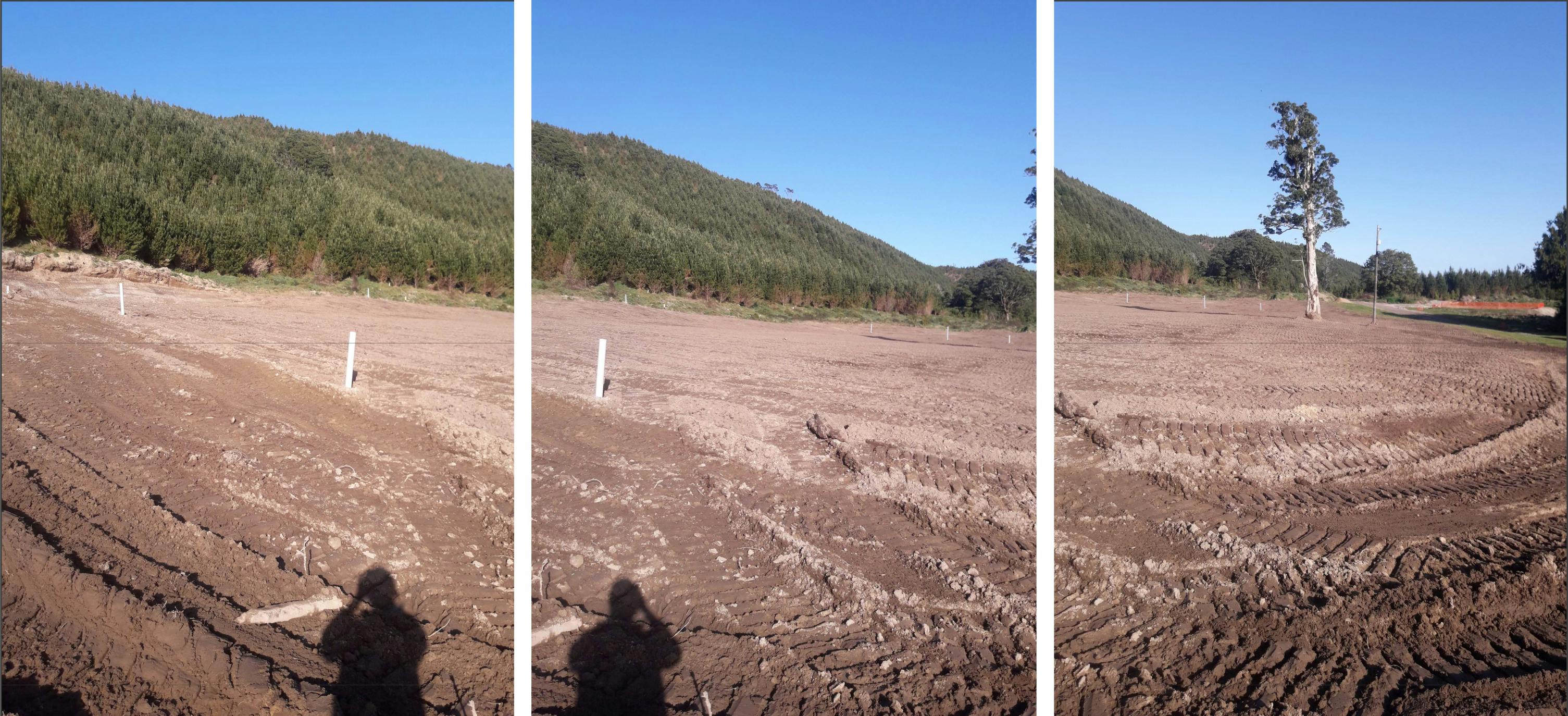 Captured: 27 August 2018 - Preparation at the effluent irrigation field 