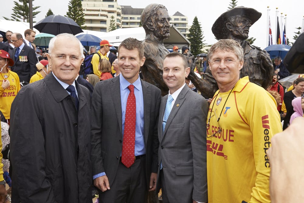 Fallen Lifesavers Memorial official opening 27 April 2014