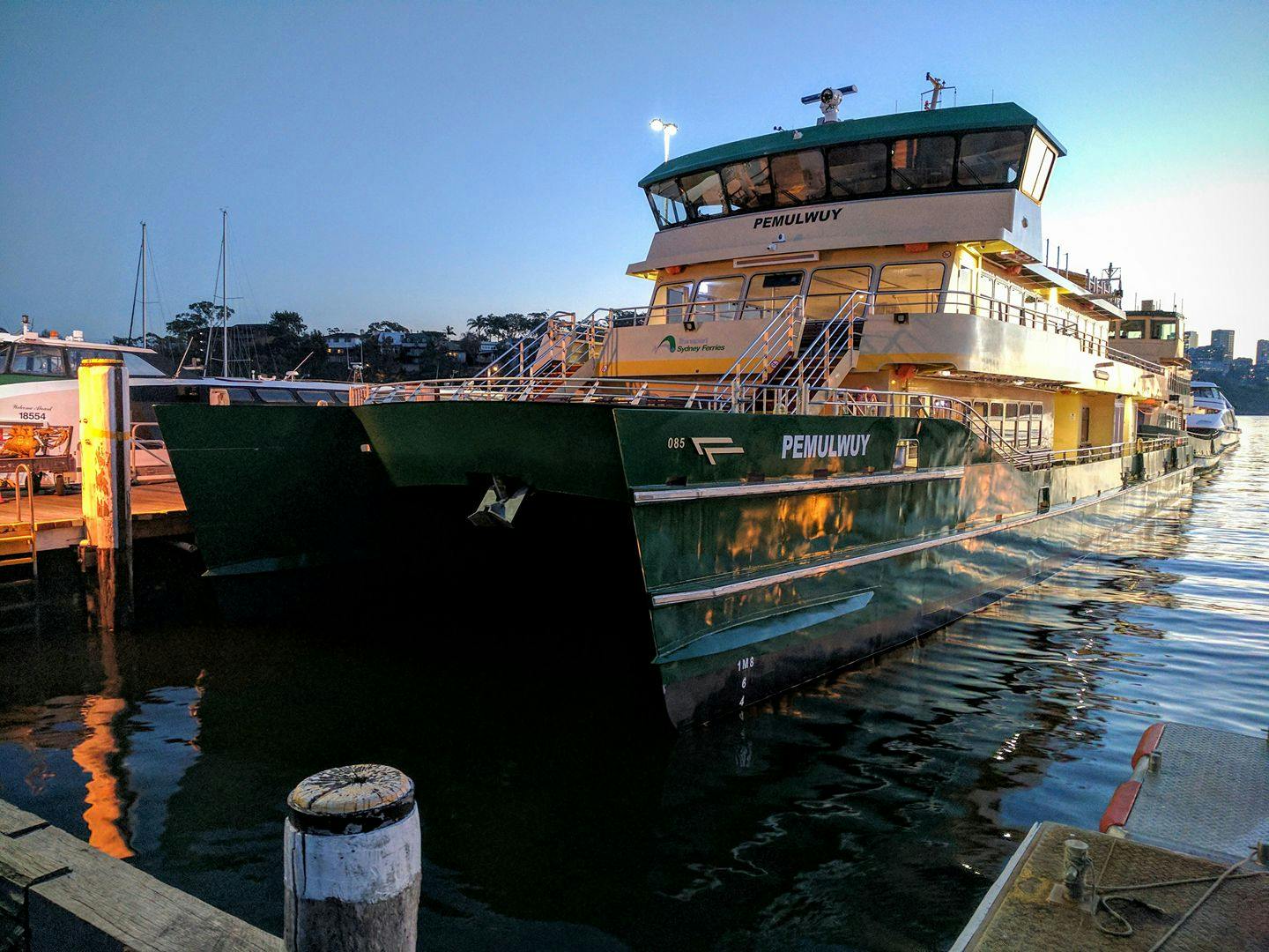 The fourth of Sydney’s fleet of six new Inner Harbour ferries