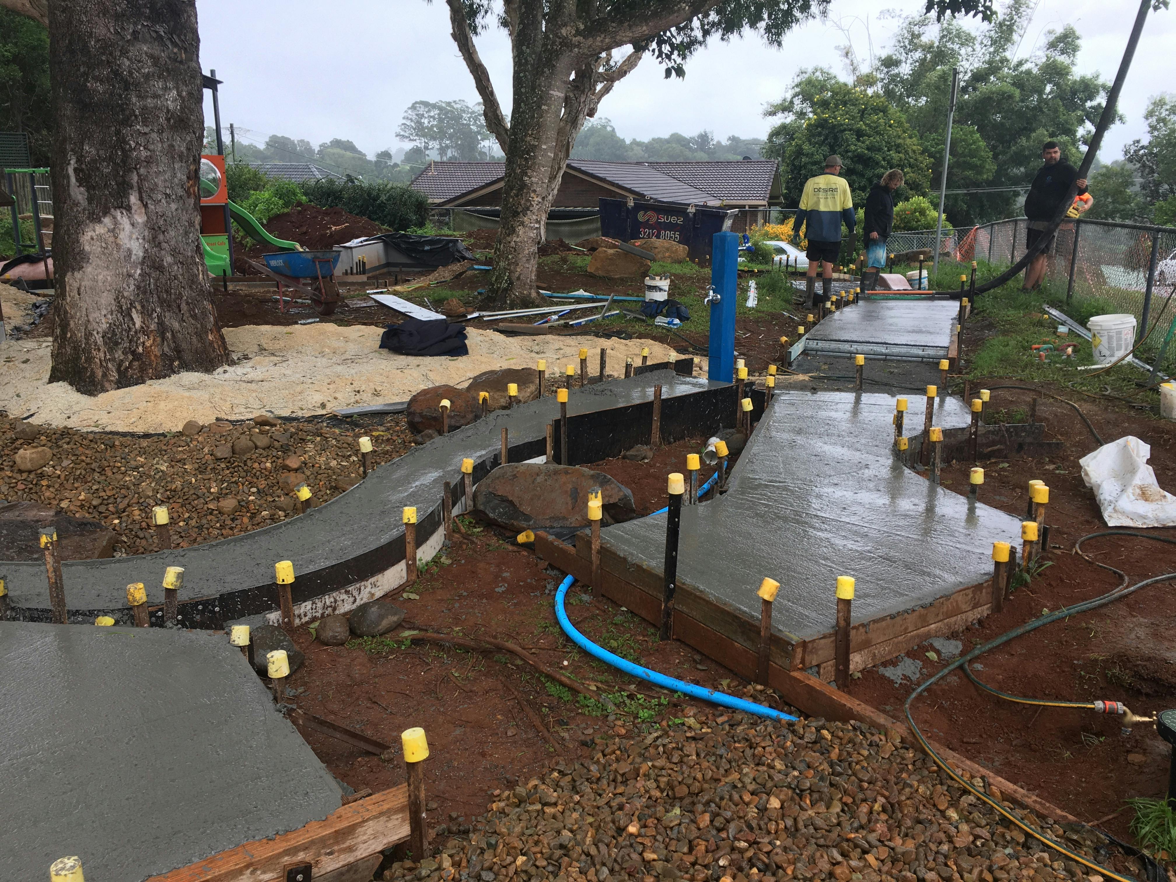 Coral Street Park upgrade and new playspace progress works_May 2022