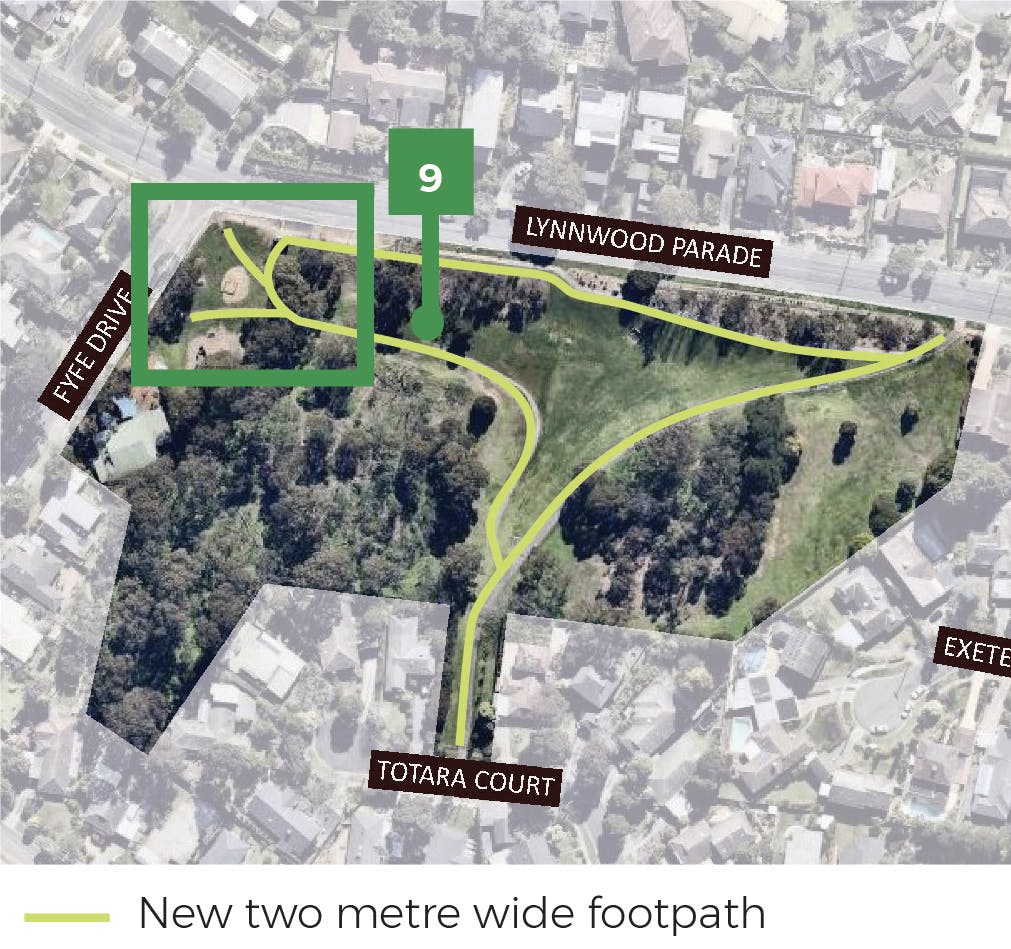 Lynnwood Reserve Location Map