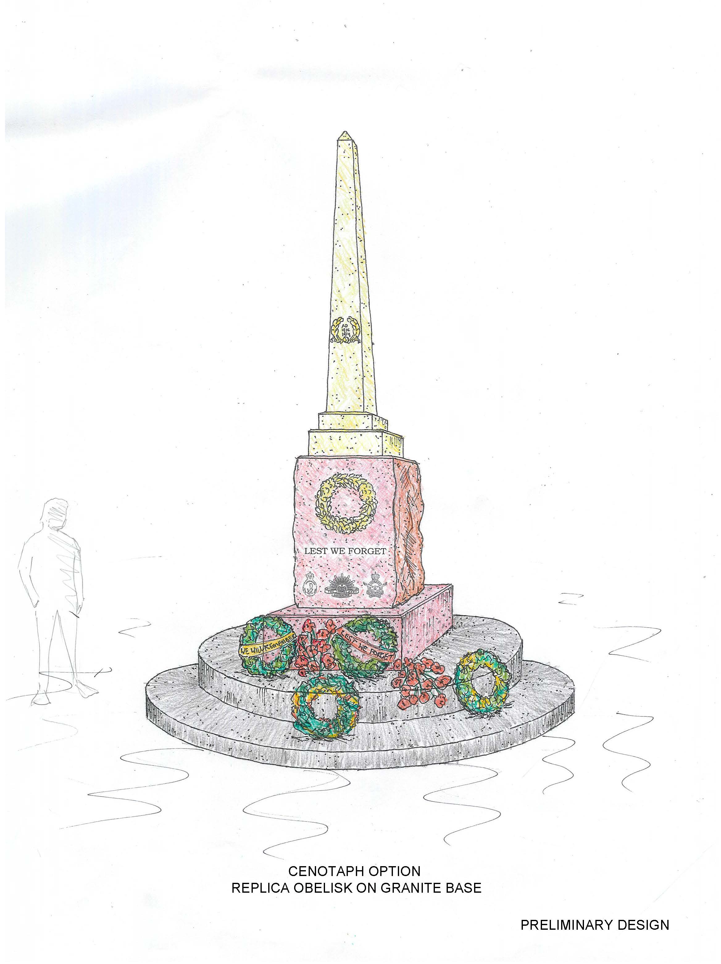 Cenotaph Designs | Busselton War Memorial | Your Say Busselton