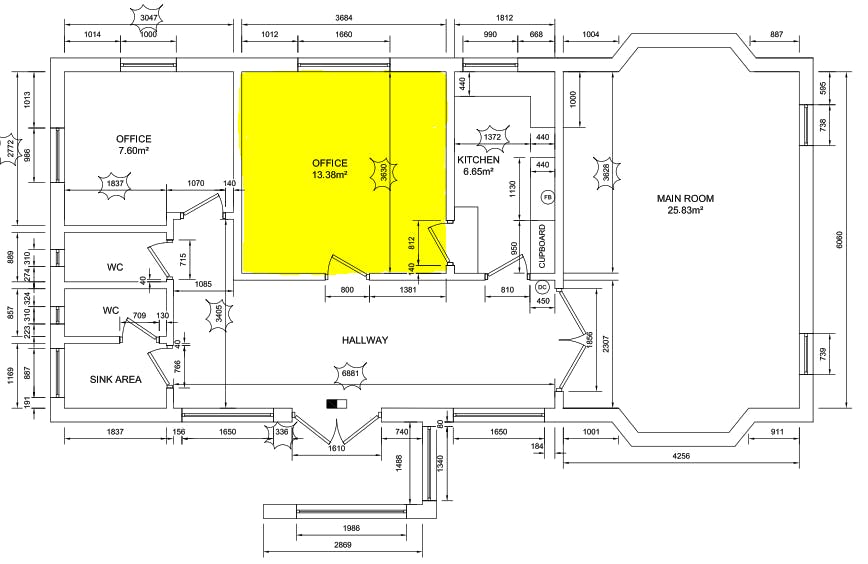 Floor plan of 37 Gardiners Crescent, Blackheath