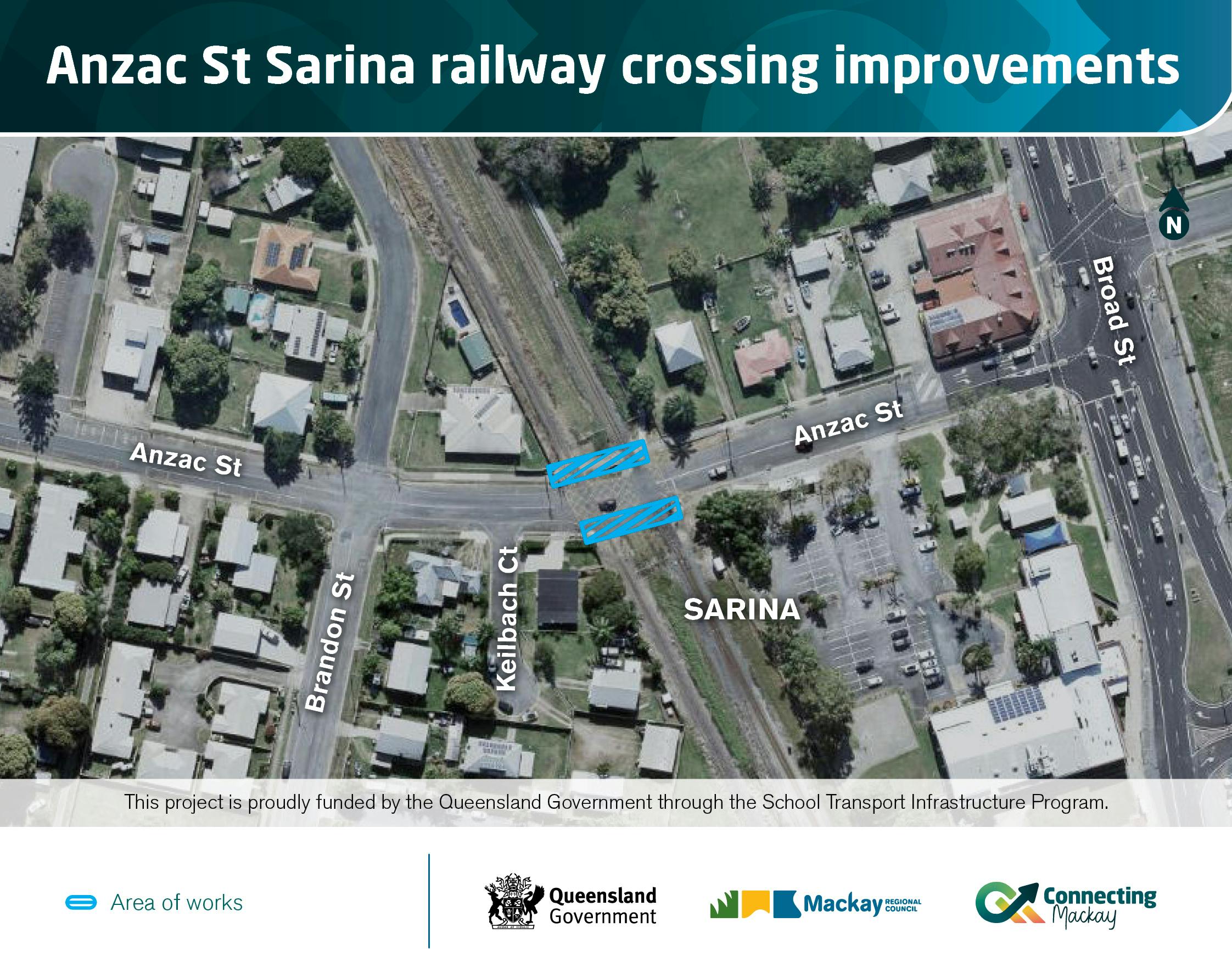 Anzac St Railway crossing upgrade map.jpg