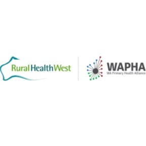 Rural Health West and WAPHA logos