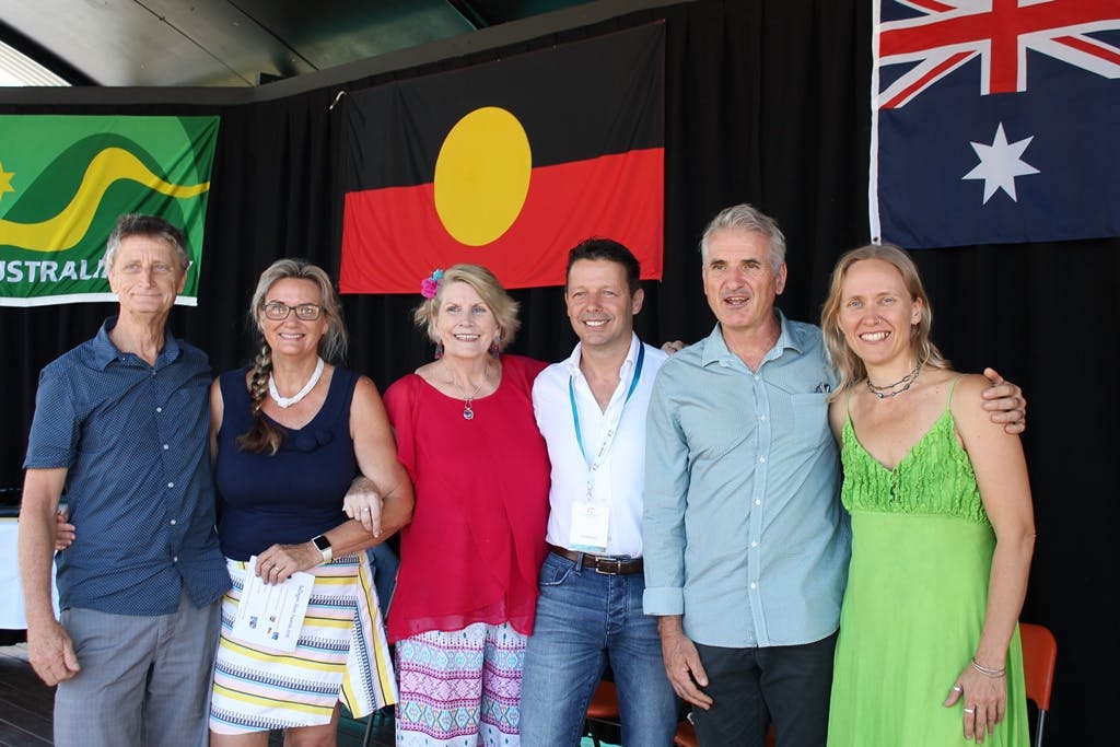 Australia Day Committee with Ambassador David Bitton centre 2018