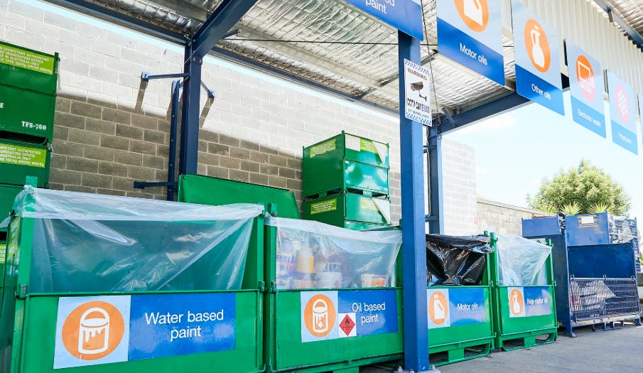 Proposed recycling area example (photo EPA)