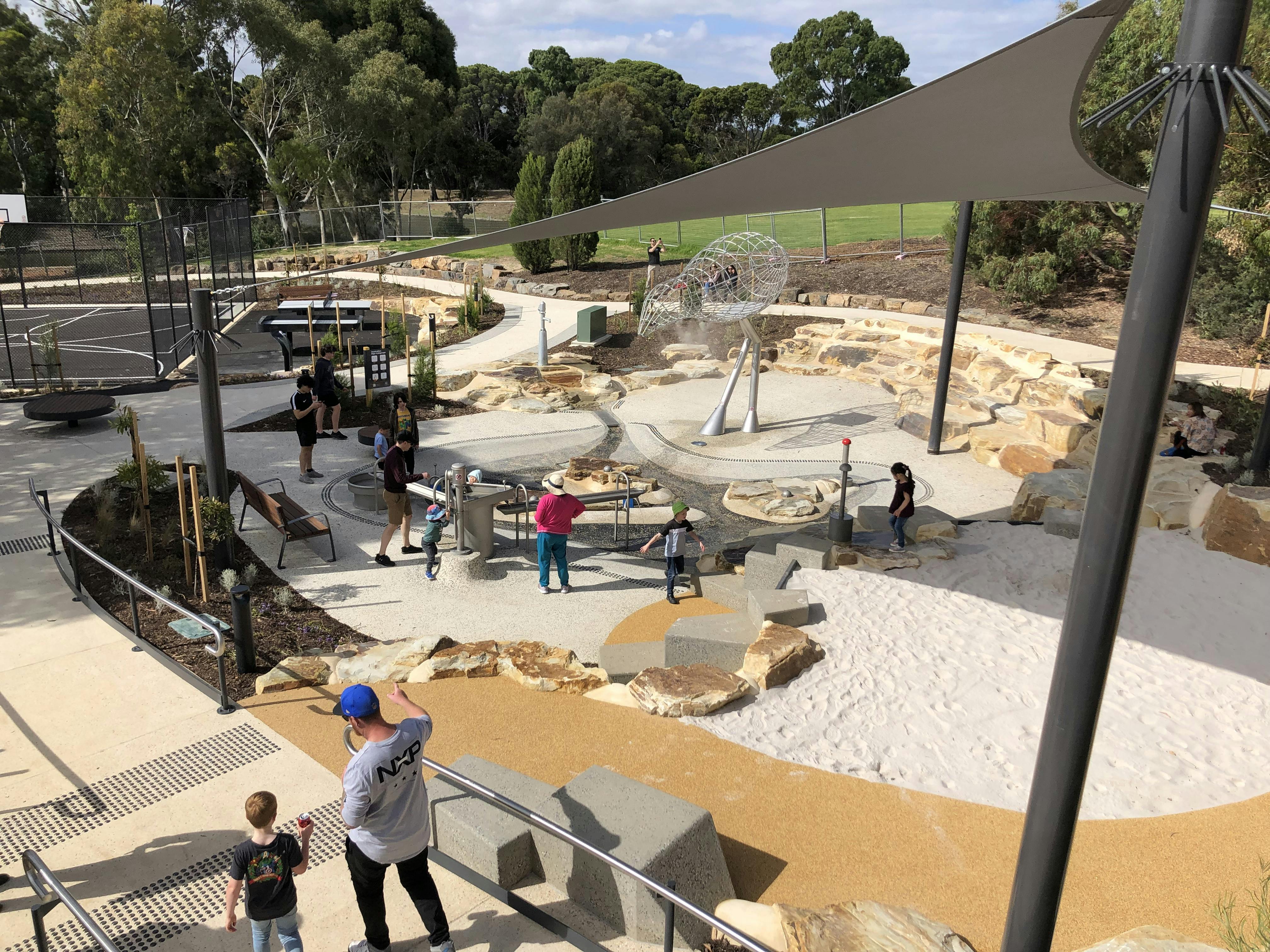 Sand and Water Play: Thorndon Park Playground