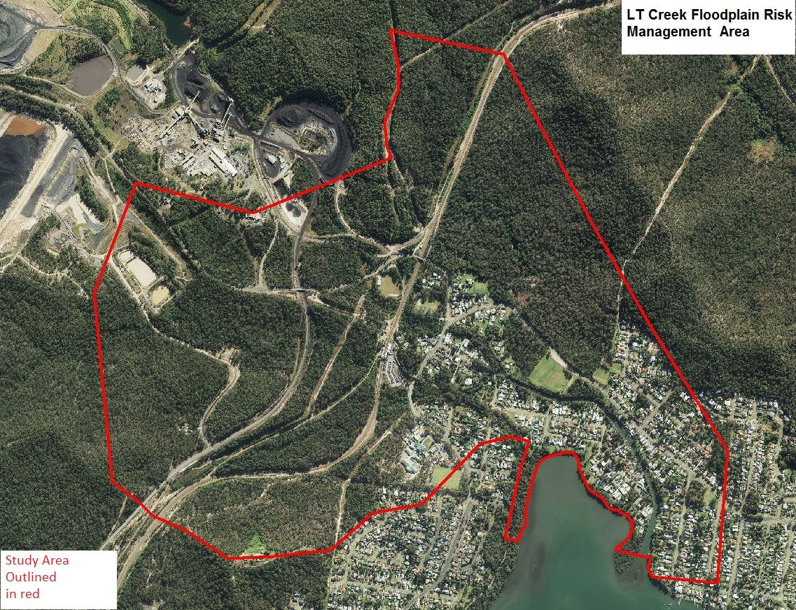 Lt Creek Flood Study Area