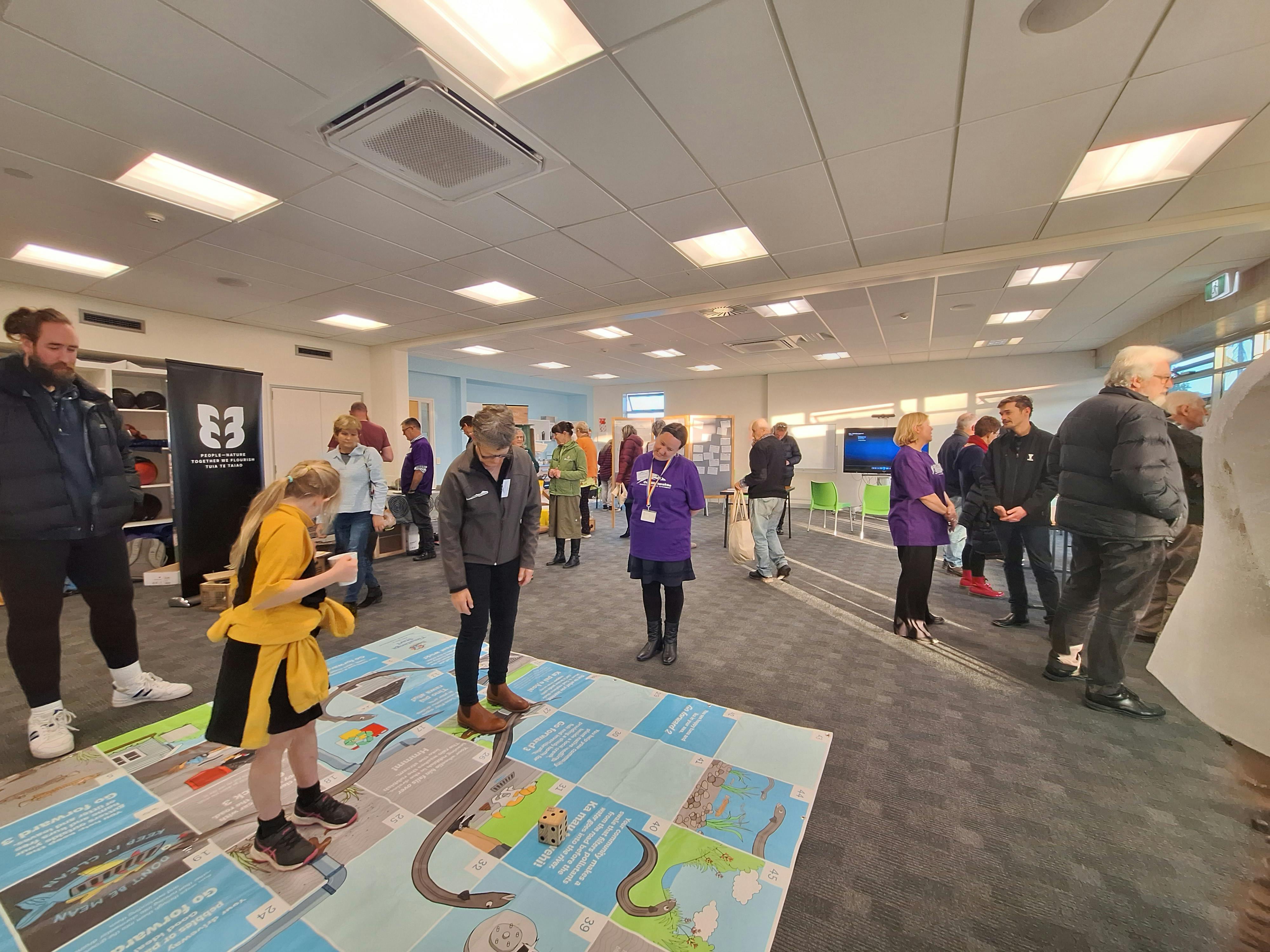 Tuna & Drains game at C-Bay event