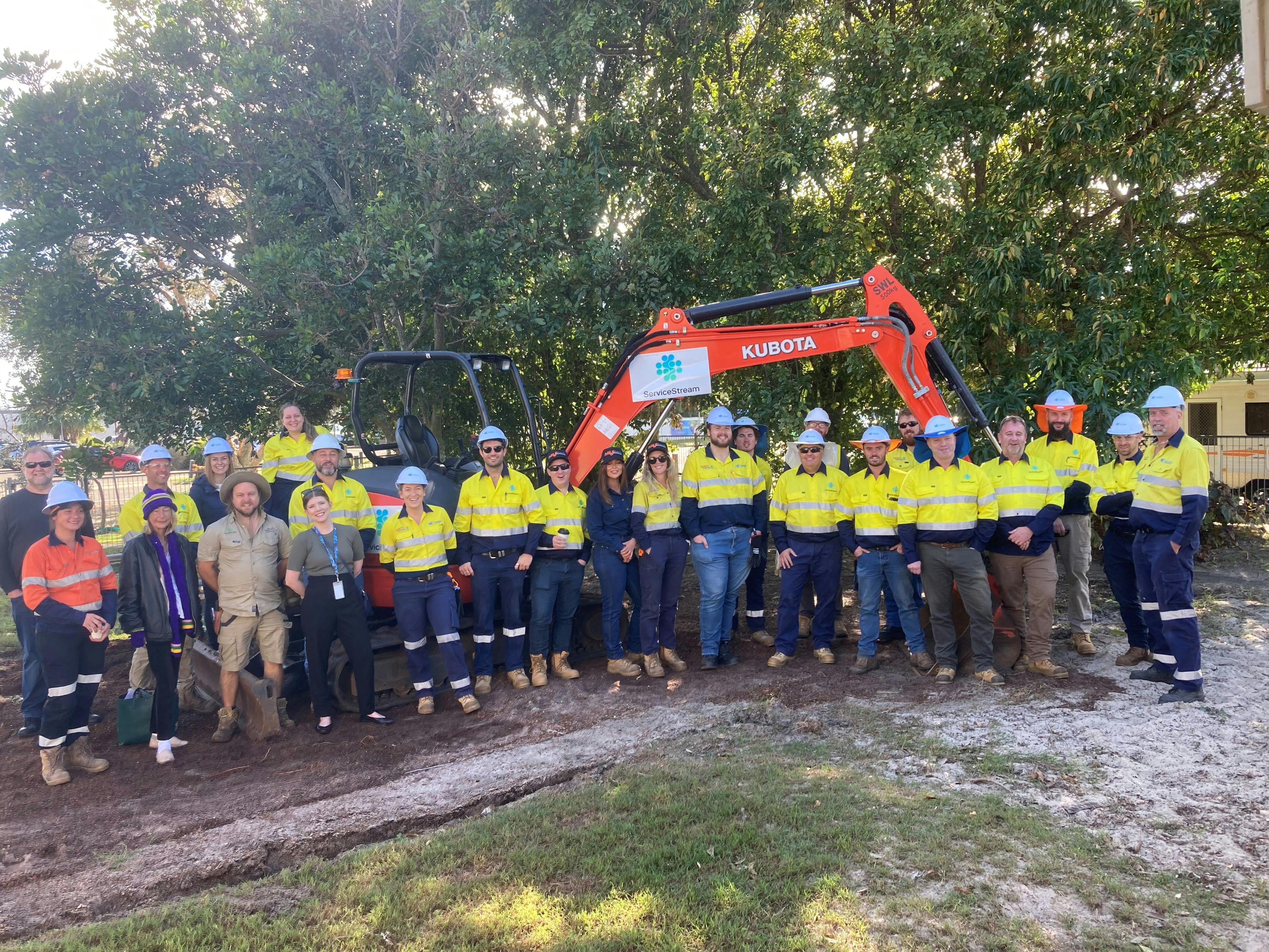 Maroochy Neighbourhood Centre preparation for new skills shed