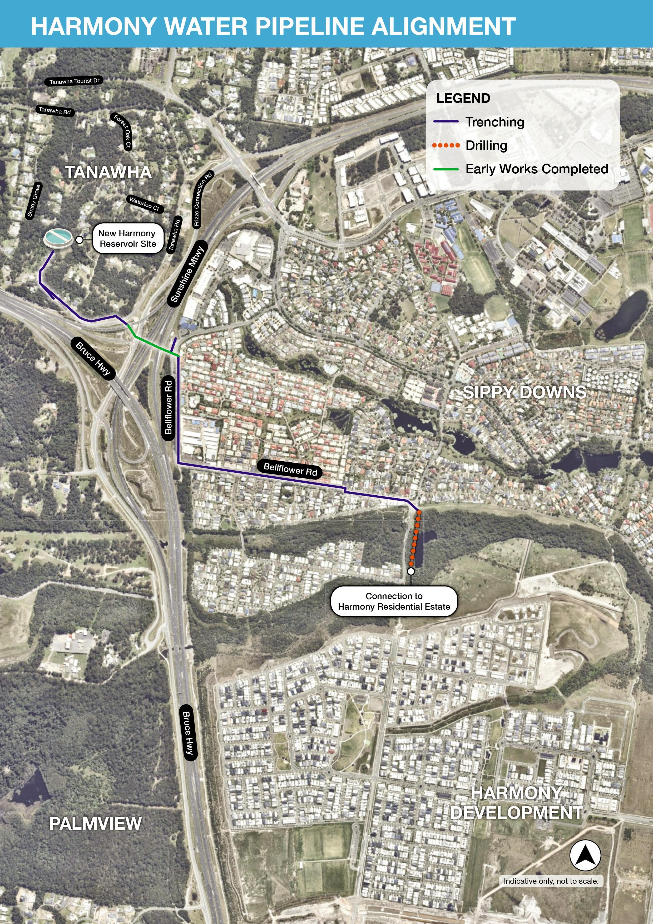 Unitywater Infrastructure Map Harmony Water Project | Community Hub
