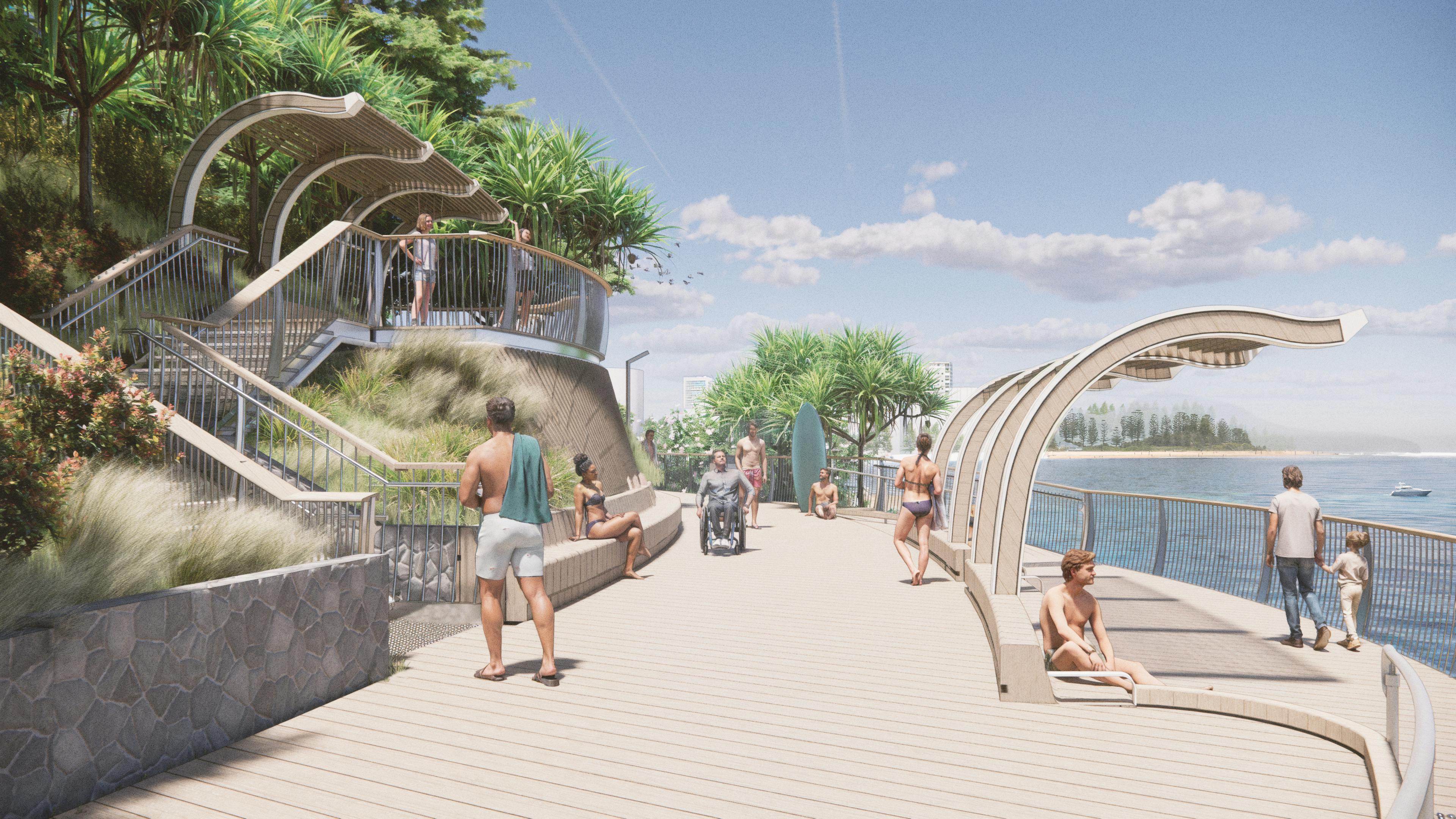 Greenmount Headland - Updated design perspective 3