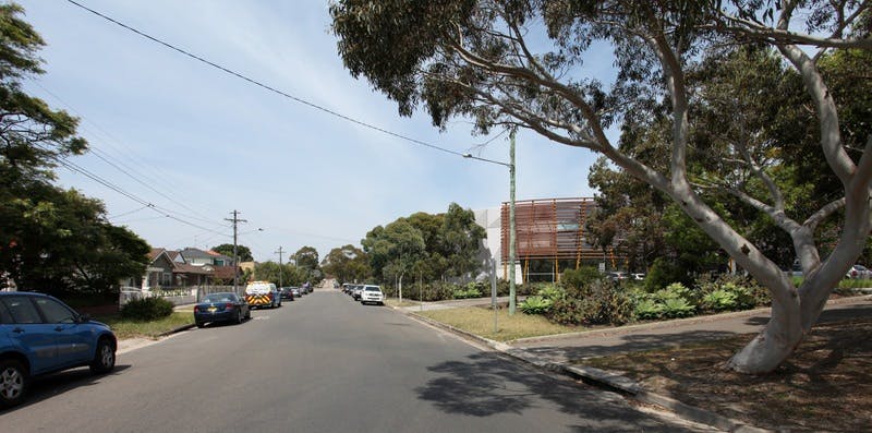 Street view of the revised plans