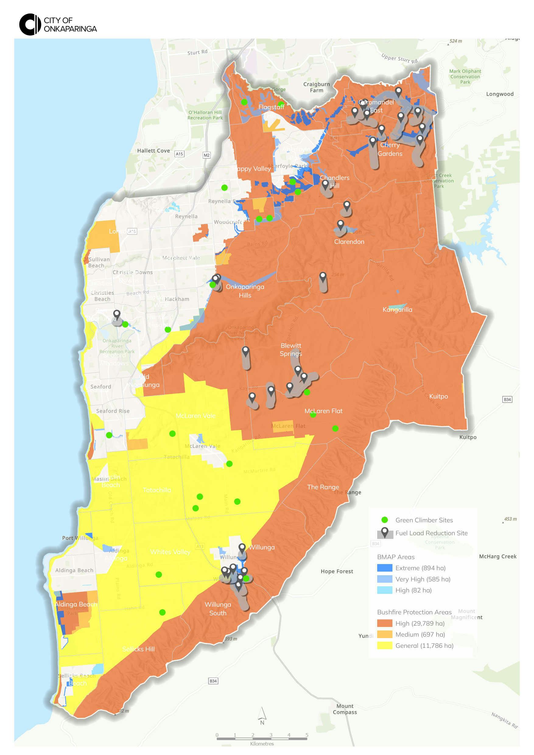 Bushfire Preparedness and Resilience Project Map