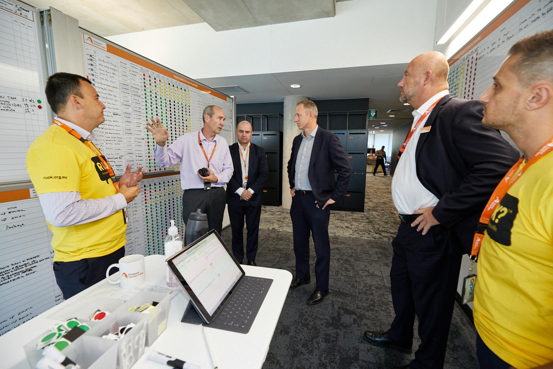 Getting the lowdown with the Sydney Trains team at Clyde