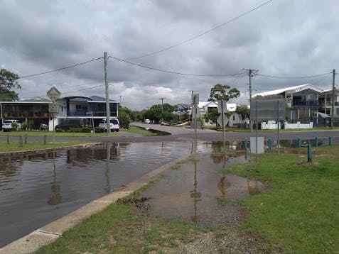 Tidal Inundation at Lota