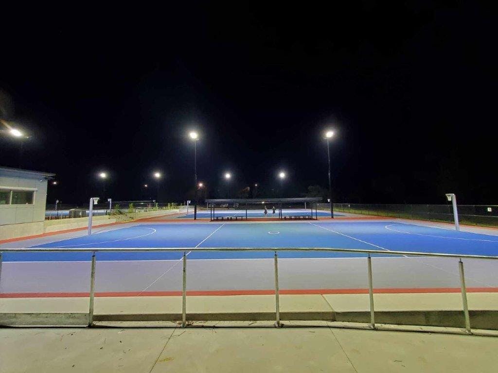 Netball courts 22 October 2023