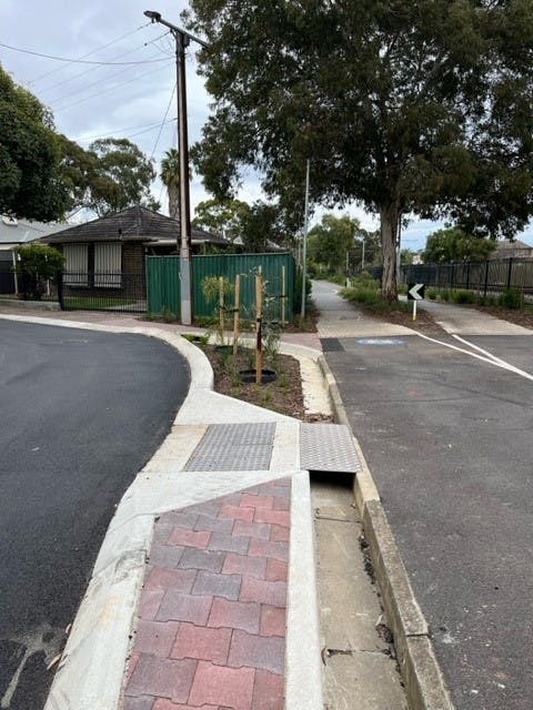 Rogers St - Kerbing, stormwater and planting improvements 