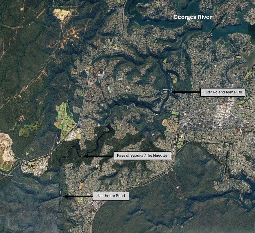 Woronora Flood Study planning _AREA.png