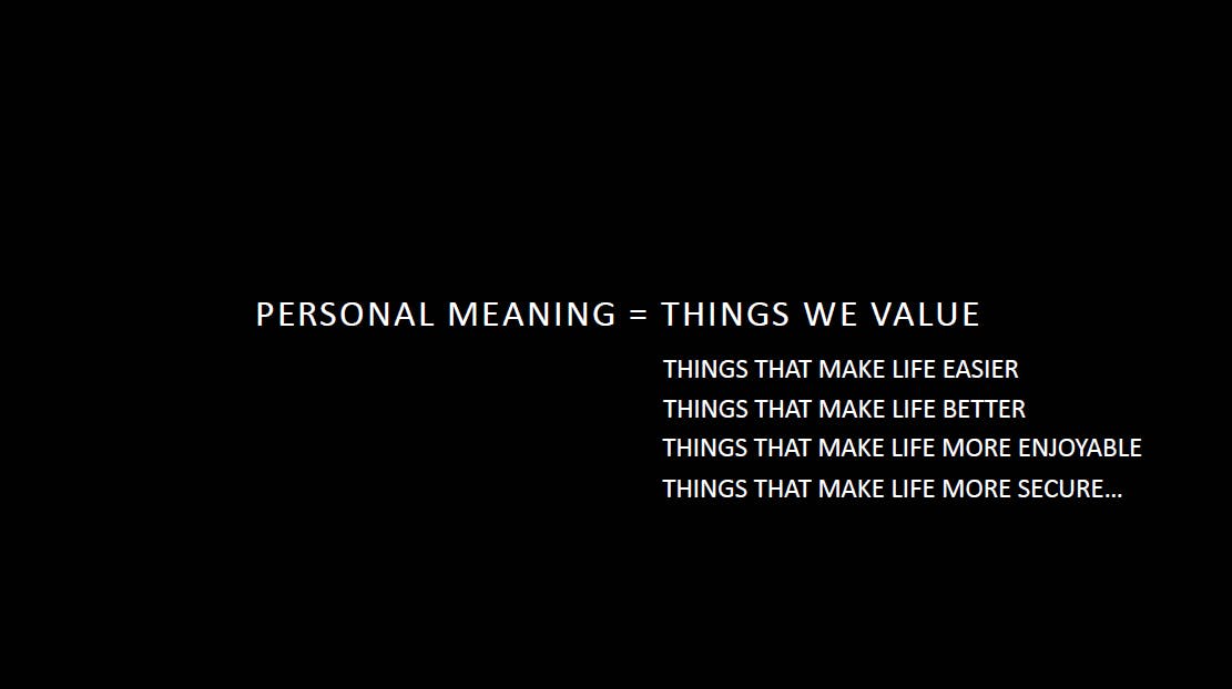 10. Personal Meaning