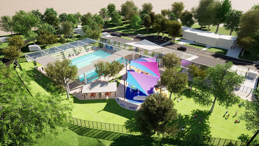 The Concept Design for the upgrade of Sawtell Pool. 