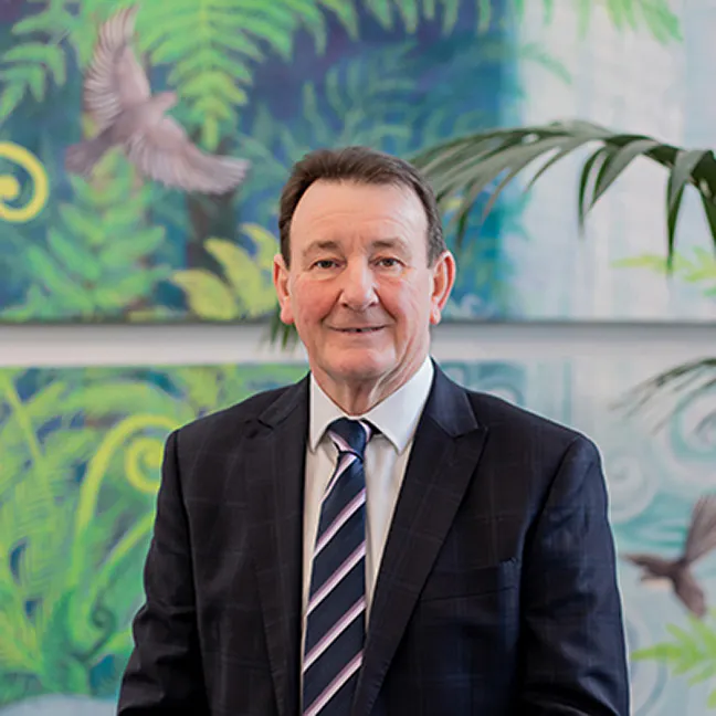 Team member, Bernie Wanden