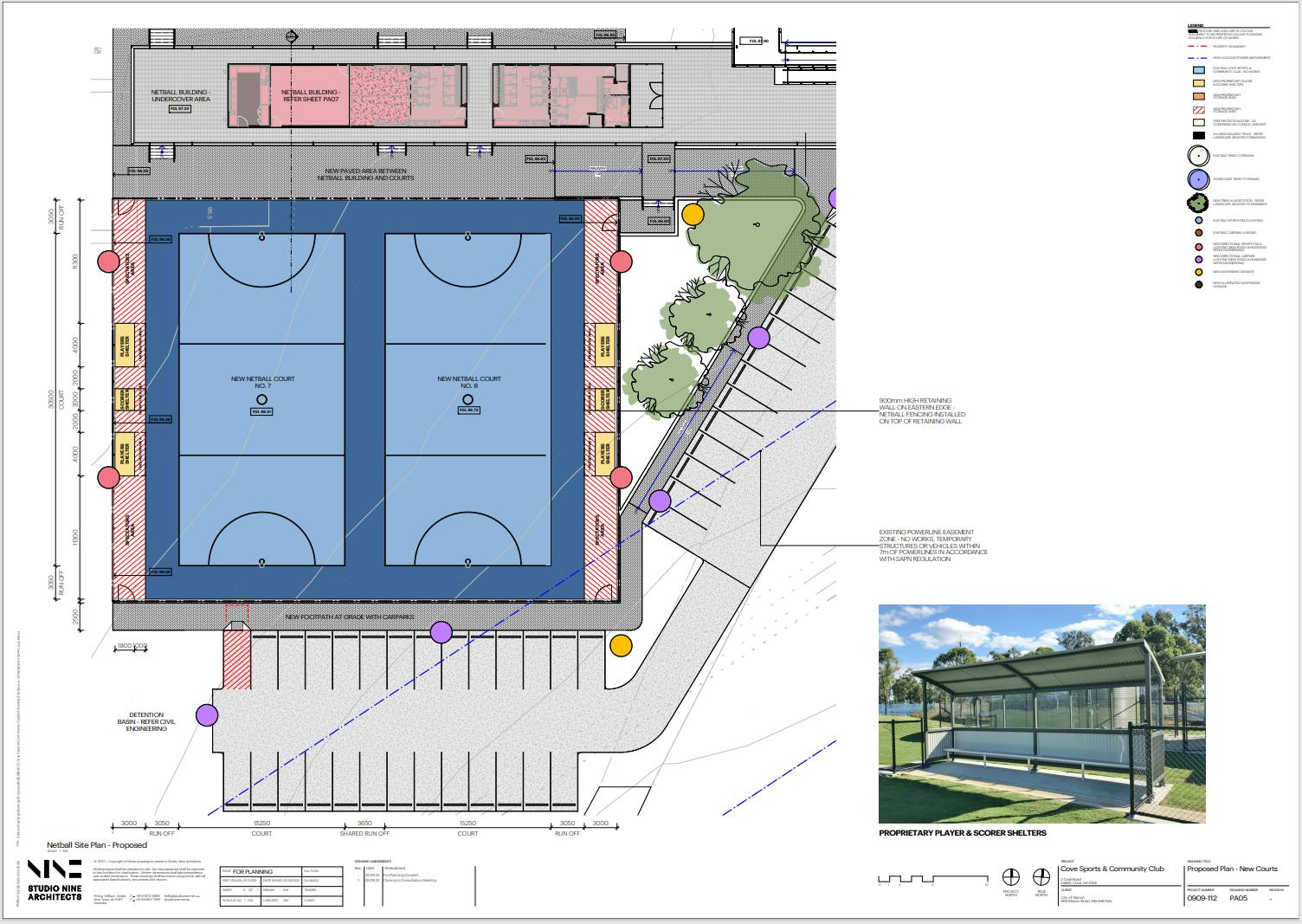Netball Facilities New Courts.