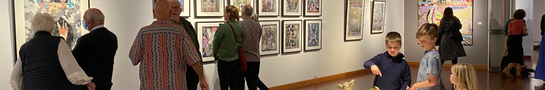 People at the Shoalhaven Regional Gallery