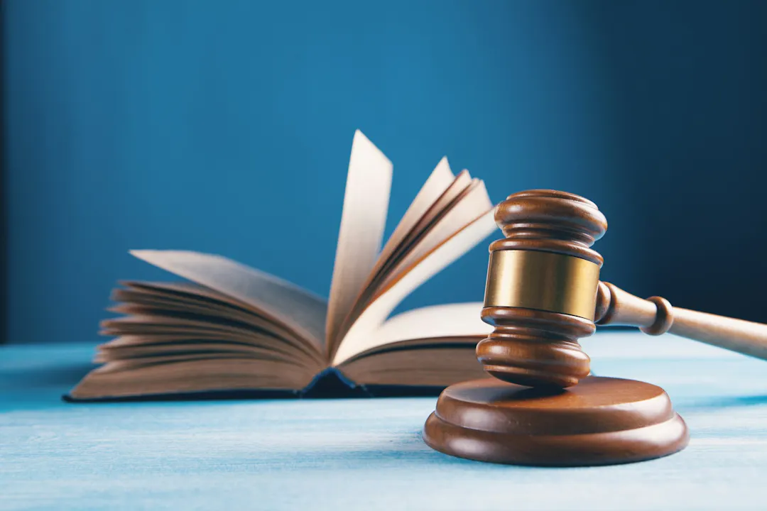 A book and a gavel 