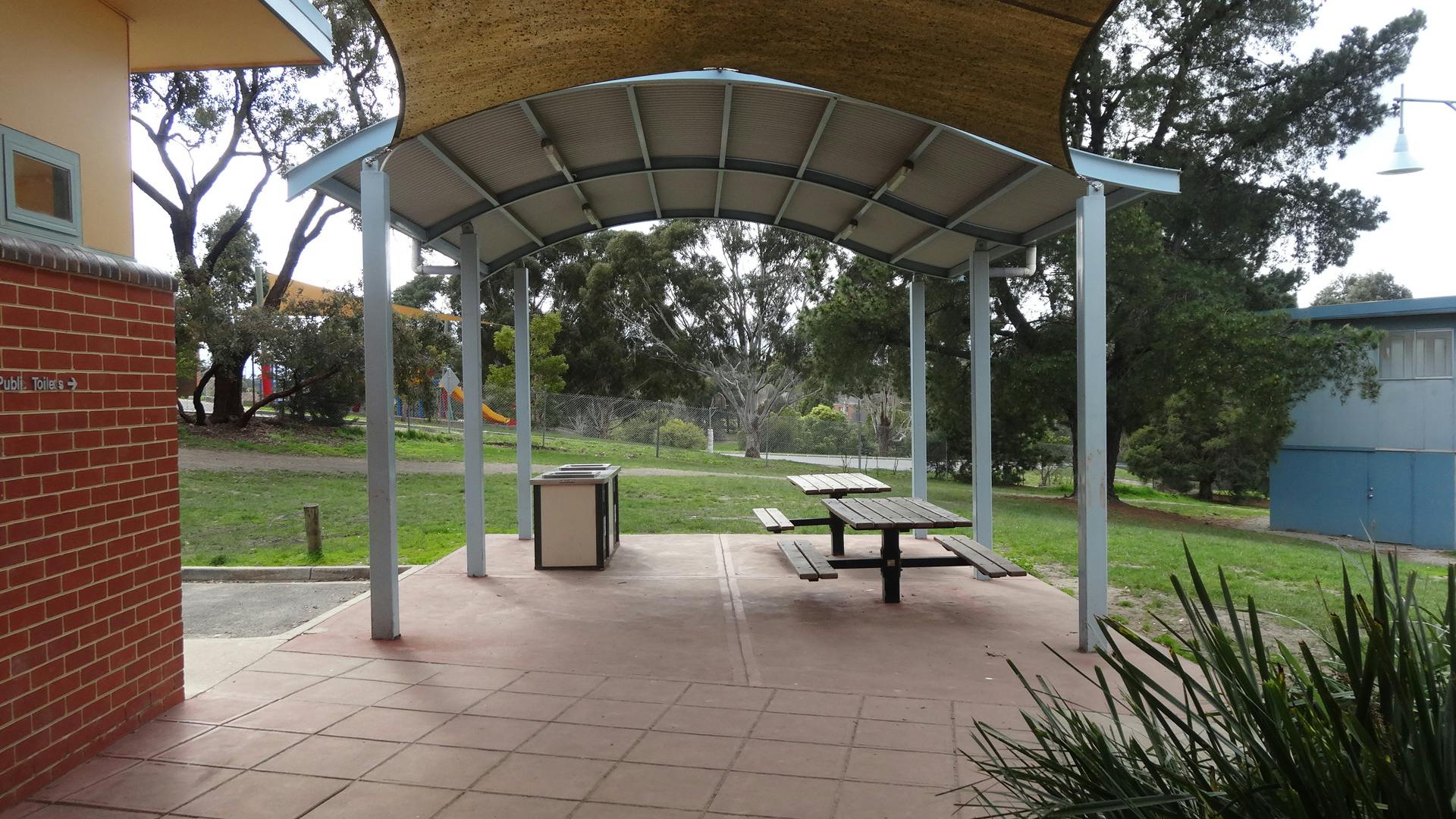 Barbecue Area At Domeney Reserve