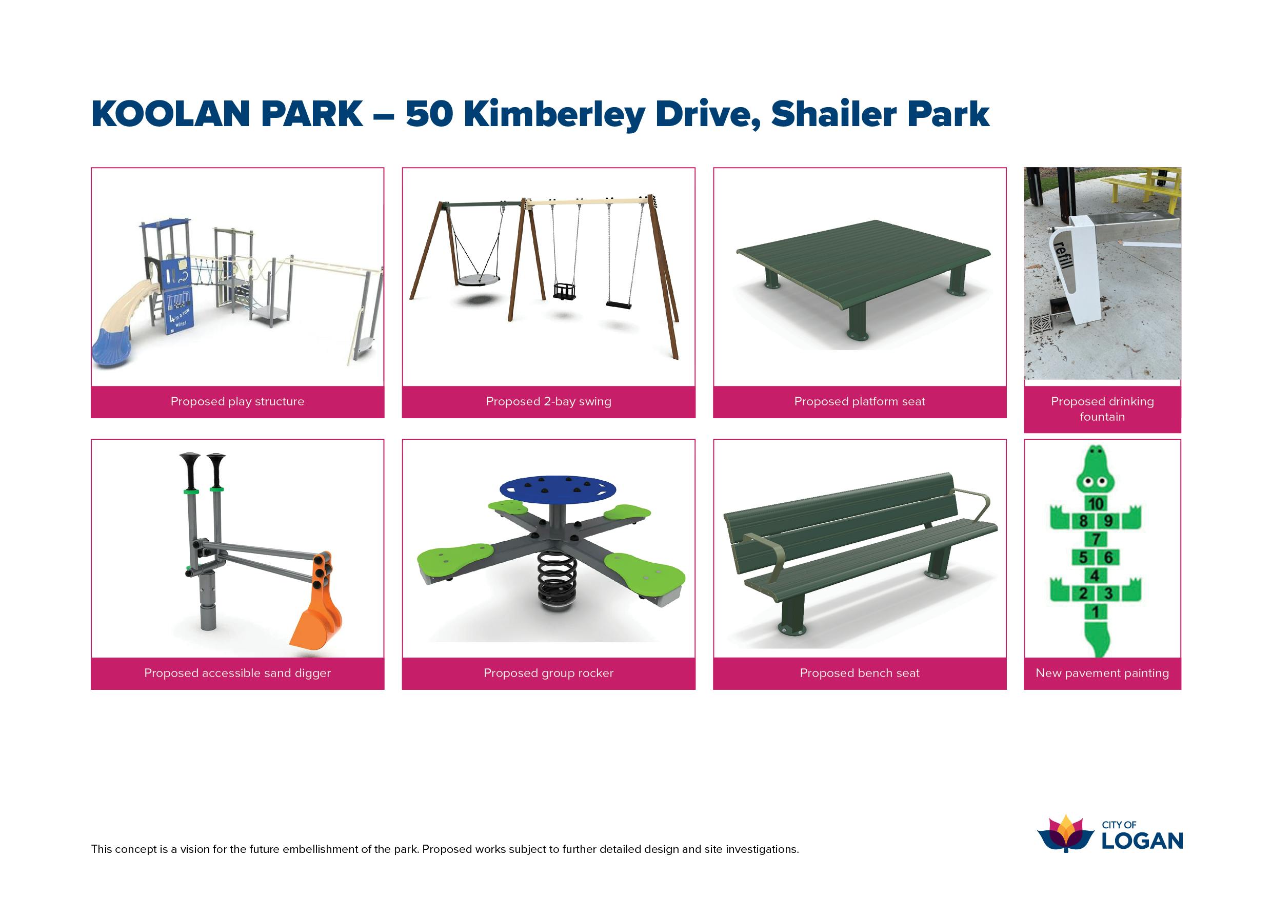 Koolan Park - park equipment