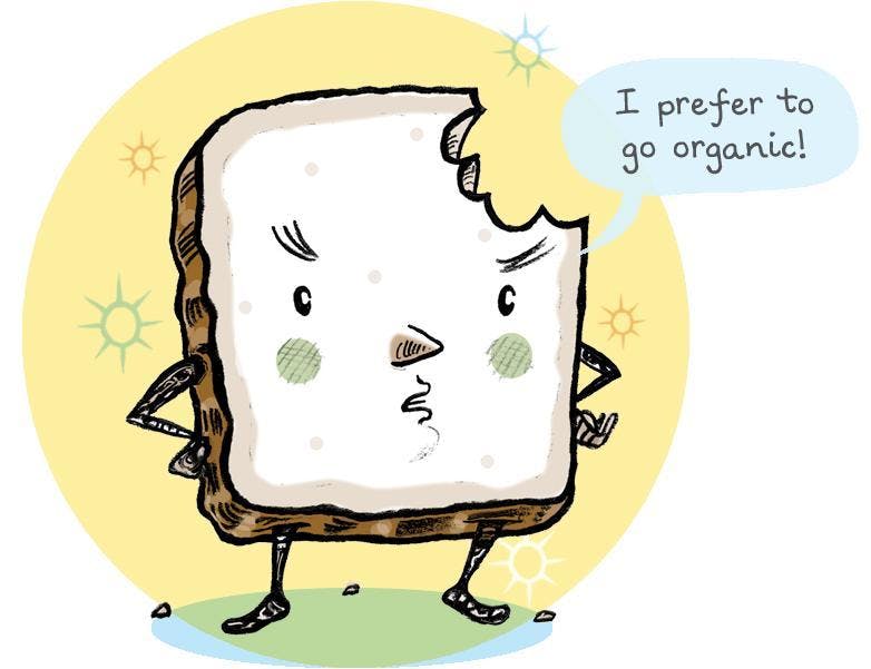 Remember to compost your toast and bread leftovers