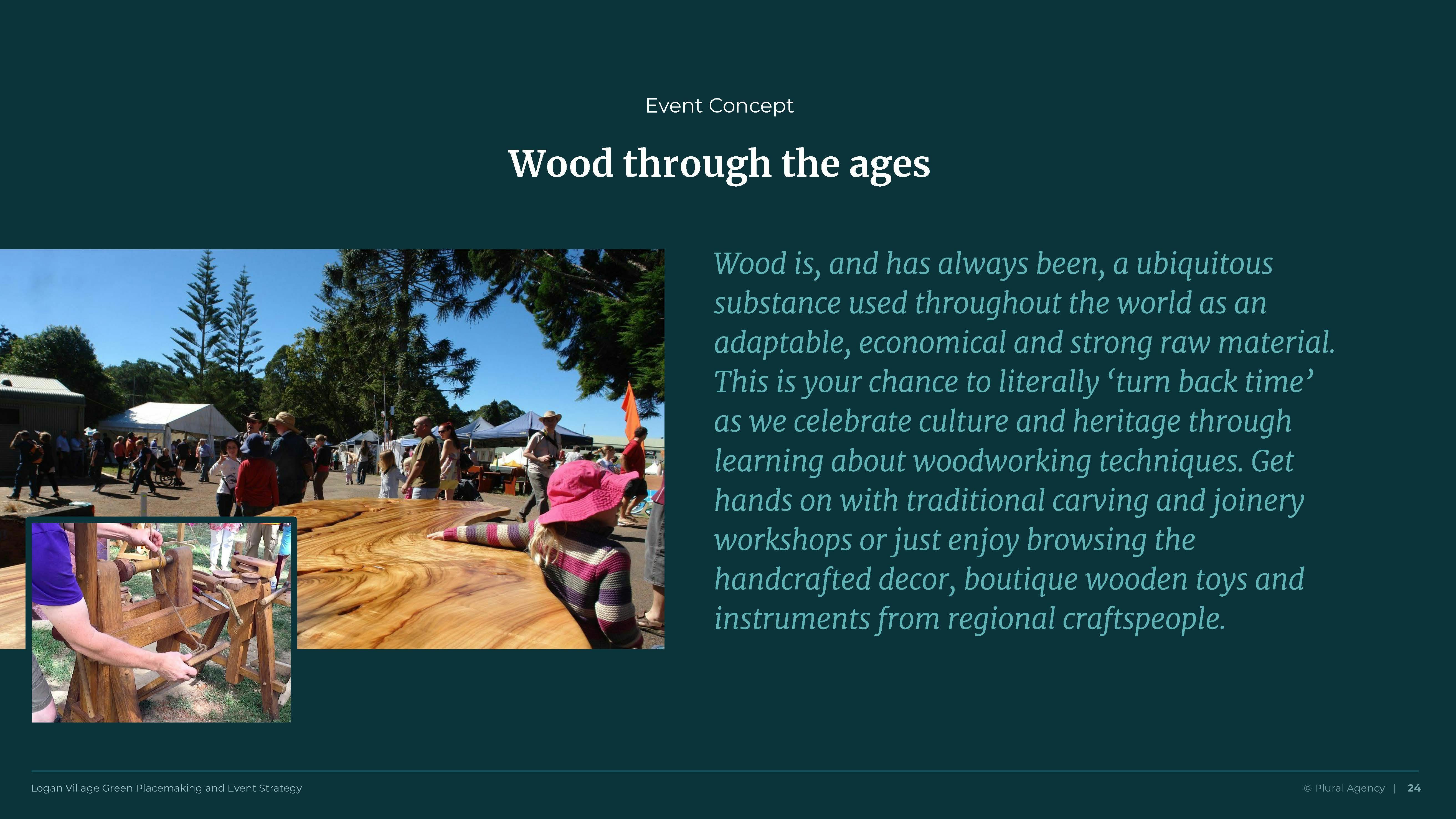 Logan Village Green - Wood through the ages.jpg