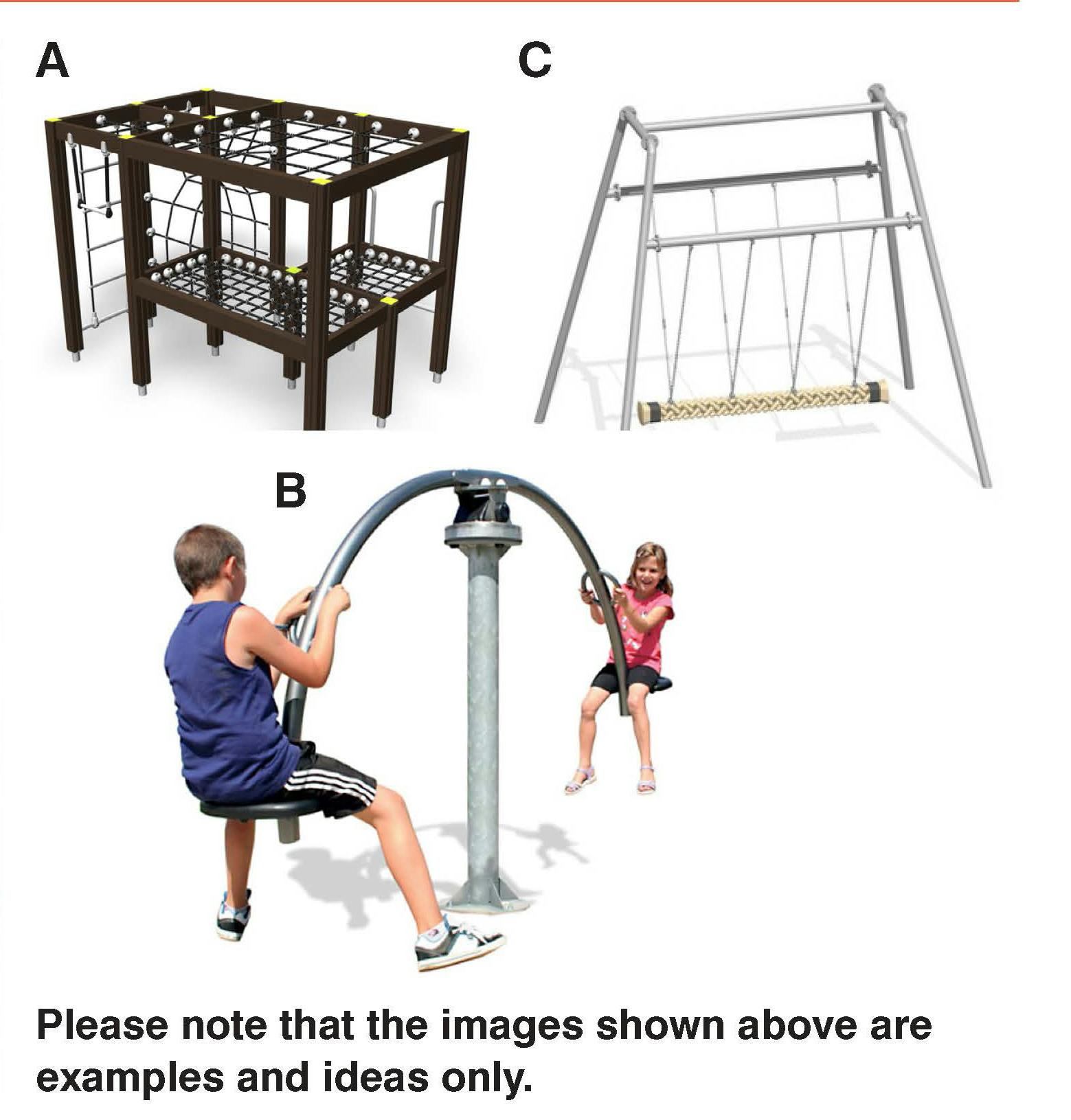 Schramms Reserve Upgrade   Play Equipment Examples And Ideas Only