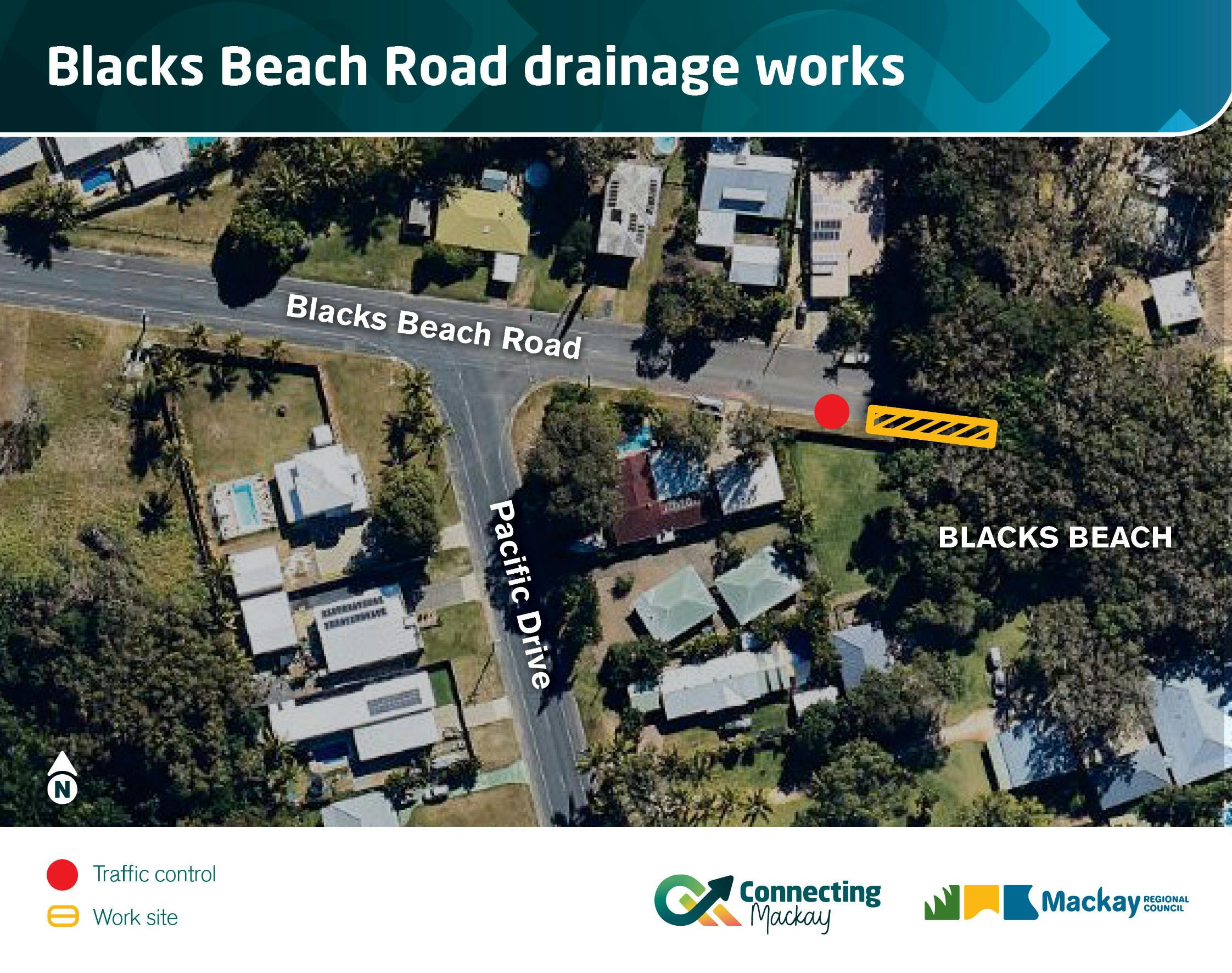 Blacks Beach drainage works map.jpg