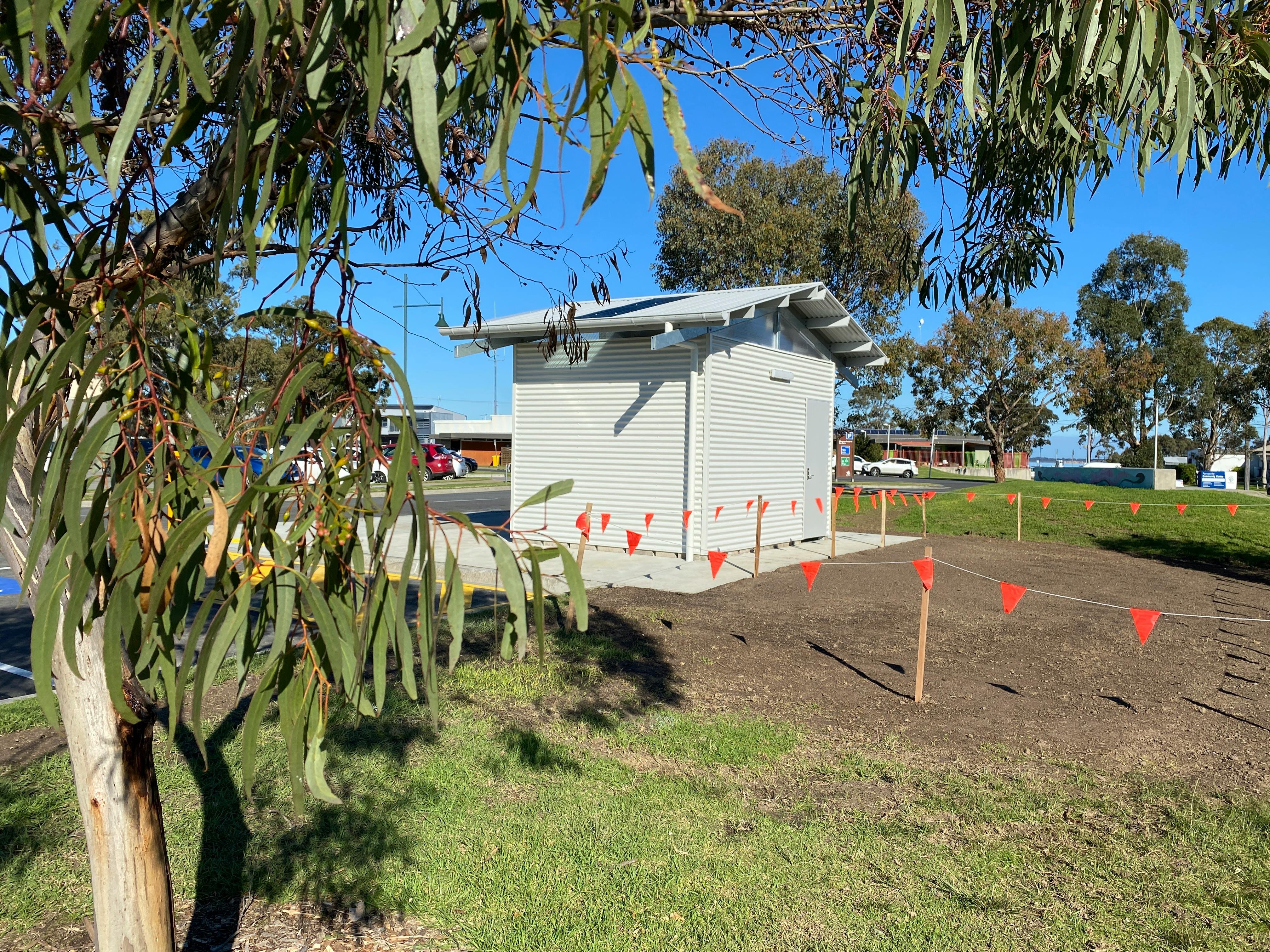 Gilsenan Reserve Toilet Block complete