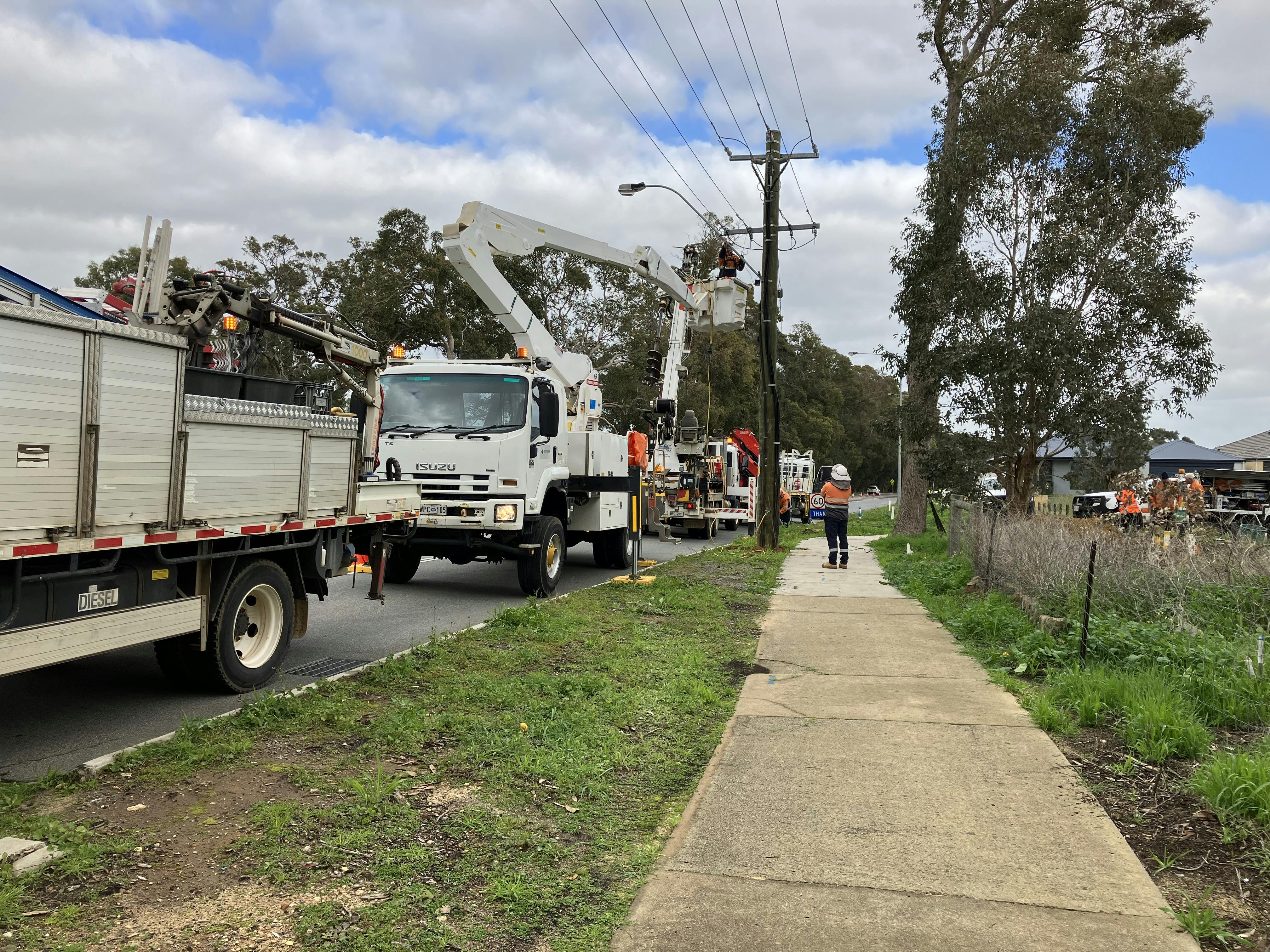 Key utility service works are underway!