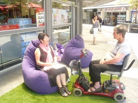 Stage 2 - Purple lounge conversations
