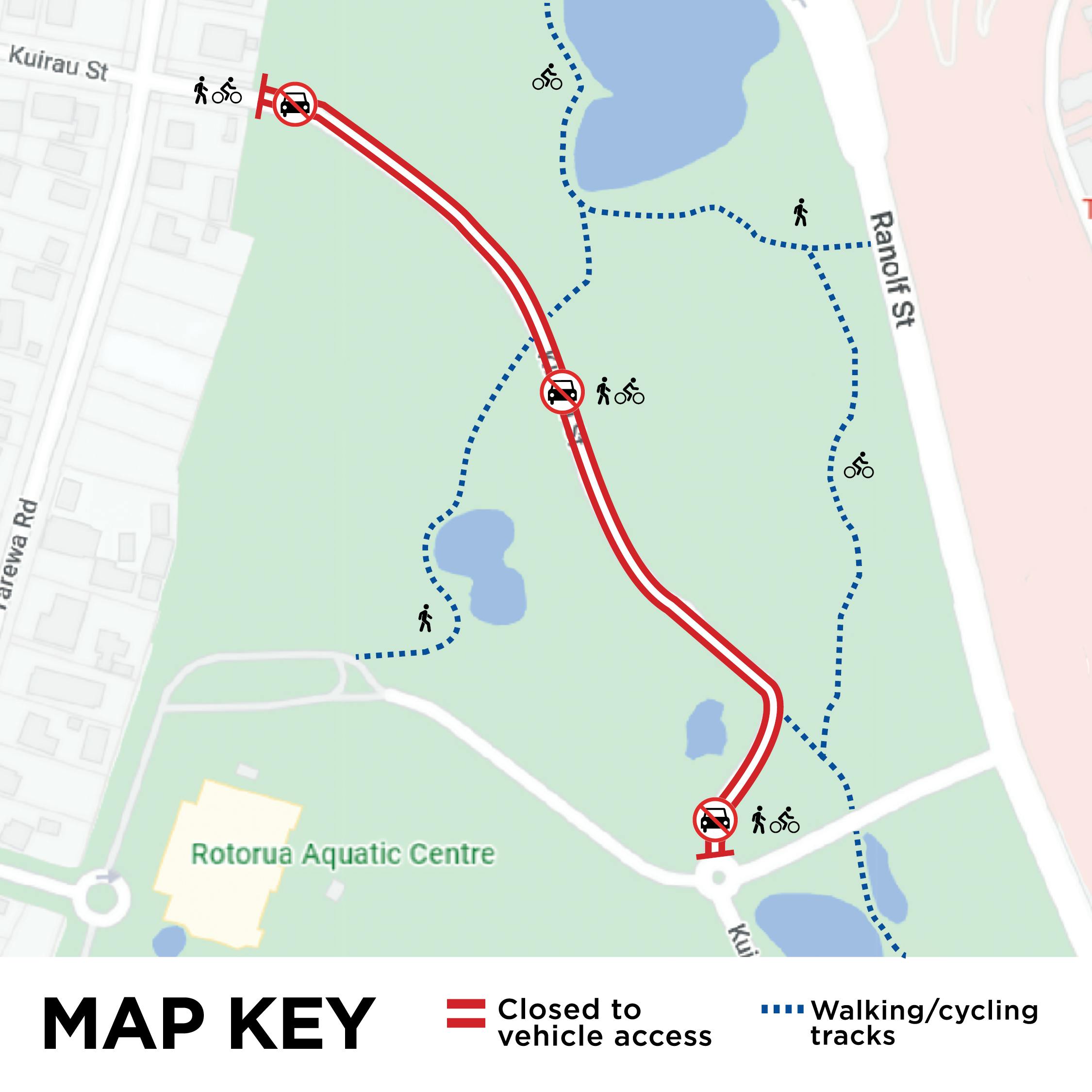 Map showing road closure at Kuirau Park.png